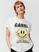 Ganni - GUL LOVE CLUB T-SHIRT