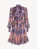 Zimmermann - CELESTIAL RUCHED MINI DRESS