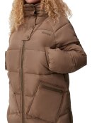 Ganni - Tech Puffer Frakke Fossil