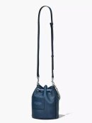 Marc Jacobs -  LEATHER BUCKET BAG BLUE SEA