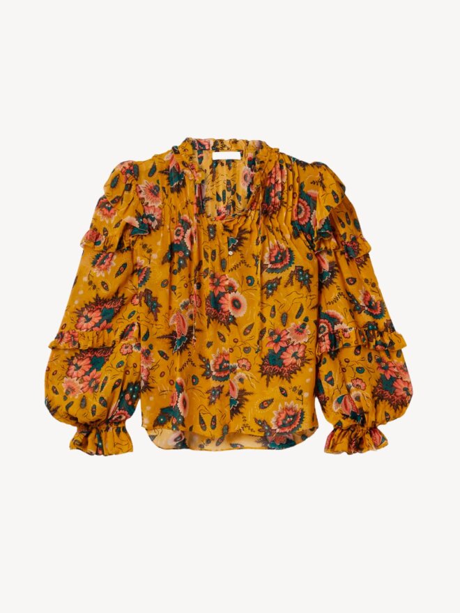 Ulla Johnson - MIRAY BLOUSE WATERLILY