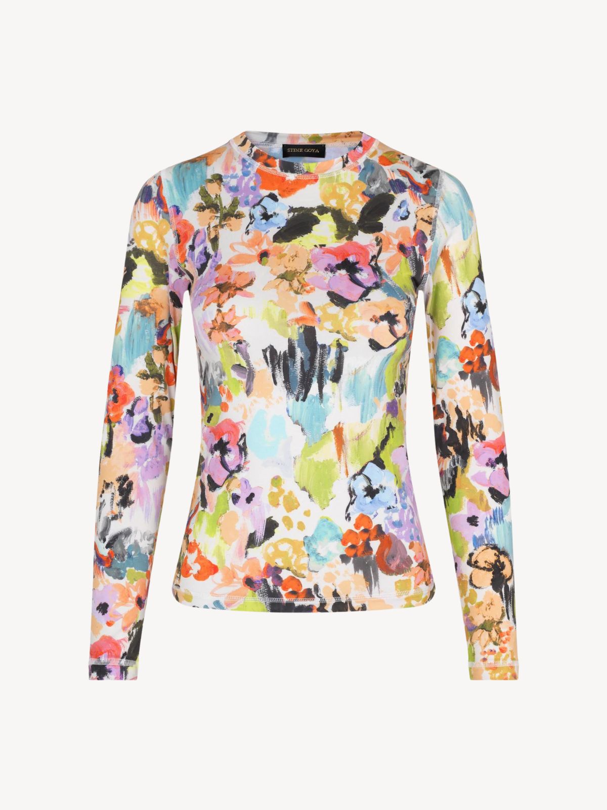 Stine Goya - JUNO BLOUSE ABSTRACT FLORAL