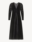 Ganni - LONG VELVET DRESS 