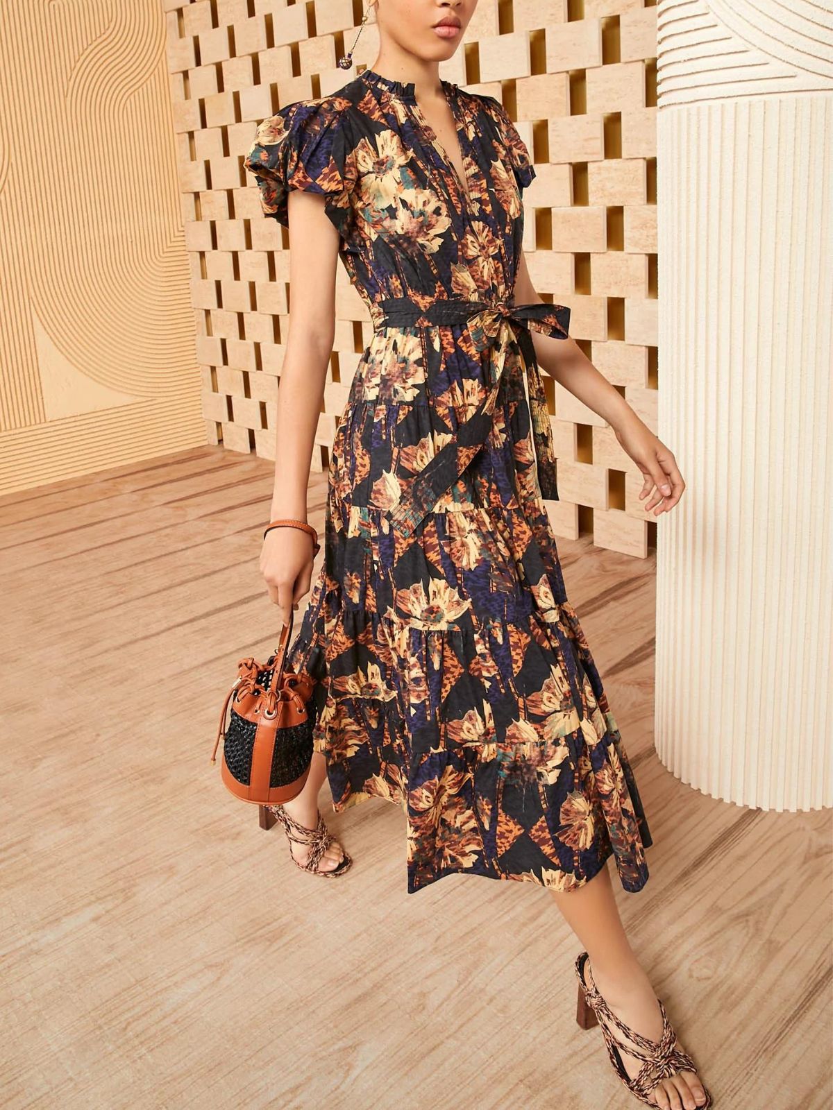 Ulla Johnson - OTTILIE DRESS LUPINE Ulla Johnson - OTTILIE DRESS LUPINE