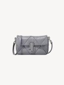 Marc Jacobs - PUFFY DIAMOND QUILTED J MARC SHOULDER BAG GREY