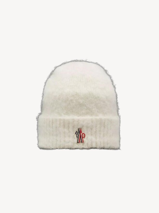 Moncler - Wool & Alpaca Beanie White