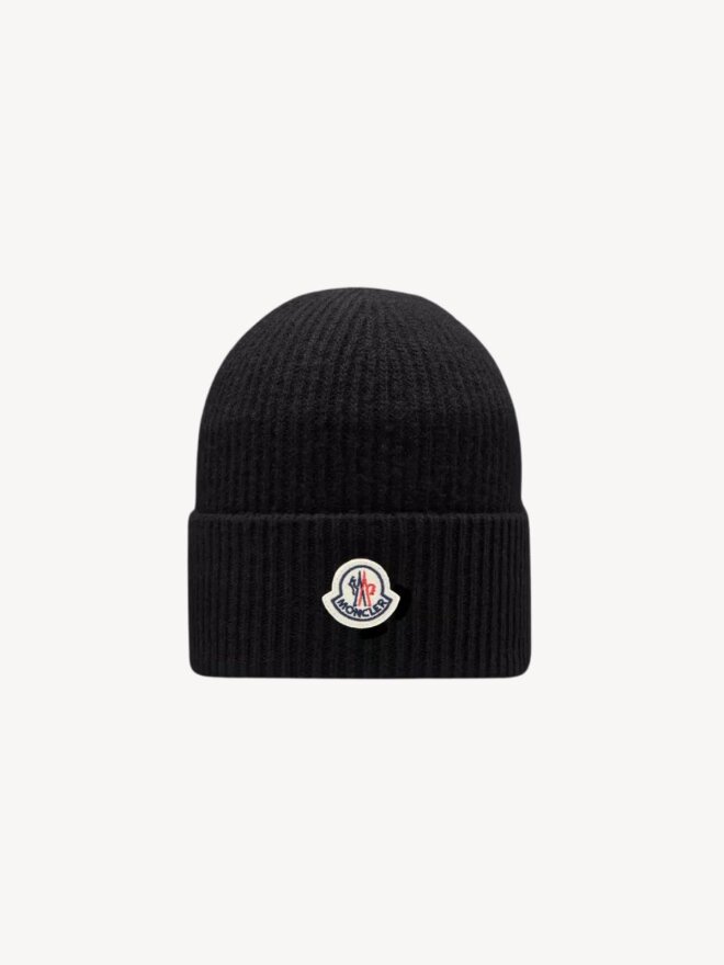 Moncler - Cashmere Blend Beanie Black