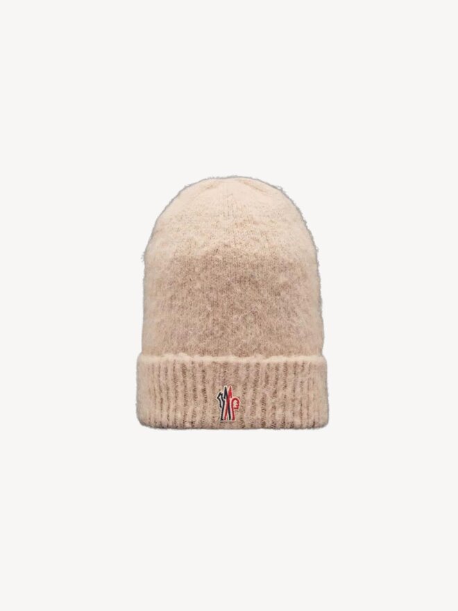 Moncler - Wool & Alpaca Beanie Sand