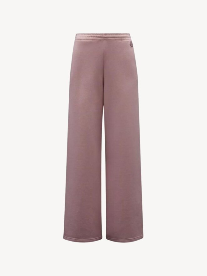 Moncler - Fleece Trackpants Pink
