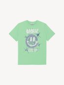 Ganni - SMILEY RELAXED T-SHIRT PEAPOD