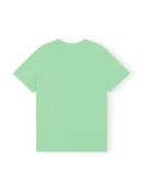 Ganni - SMILEY RELAXED T-SHIRT PEAPOD