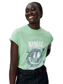 Ganni - SMILEY RELAXED T-SHIRT PEAPOD