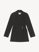 Ganni - STRIPE BELT BLAZER