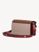 MARNI - Trunk Bag EW Brown Pink Red