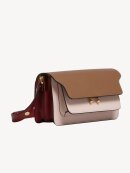 MARNI - Trunk Bag EW Brown Pink Red