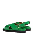 MARNI - Green Leather Fussbett