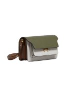 MARNI - Trunk Bag EW Green Grey Brown