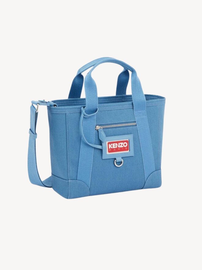 Kenzo - Paris small tote bag Cyan 