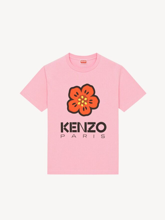 Kenzo - 'BOKE FLOWER' T-shirt rose