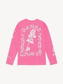 Ganni - Pink Long Sleeve T-shirt