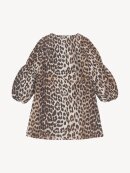 Ganni - Big Leopard Jacquard Mini Dress