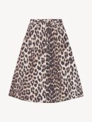 Ganni - Leopard Print Nederdel