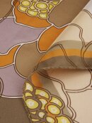 Stenstrøms - Silketørklæde Mønstret Gul